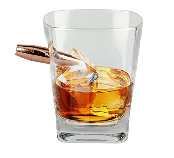 Barbuzzo Last Man Standing Bullet Durable Whiskey Glass