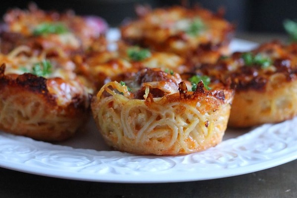 Spaghetti Muffins