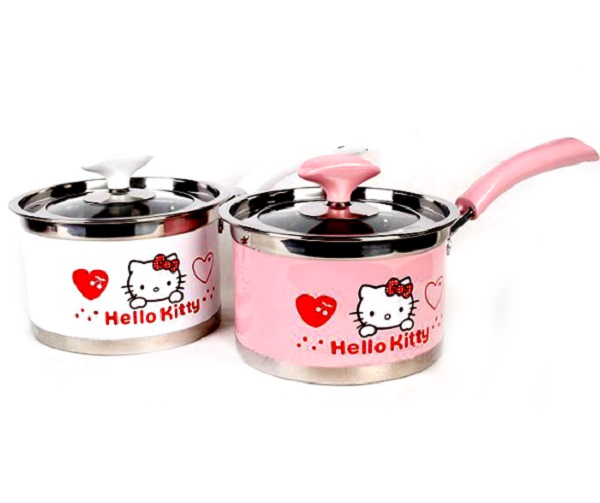Hello Kitty Stainless Steel Saucepans