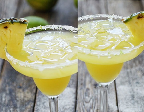Skinny Pineapple Margaritas