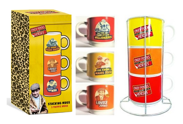 Only Fools & Horses Stackable Mugs