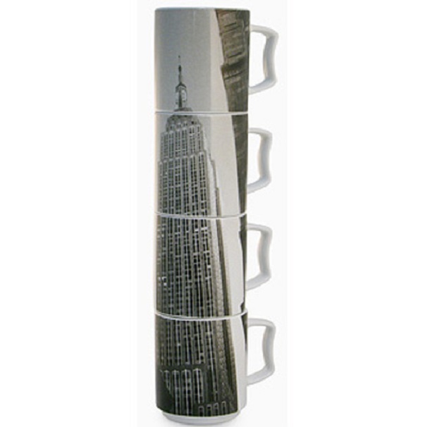 Empire State Building Stackable Mugs