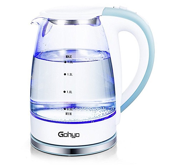 Gohyo Glass 1.8 Liter Electric Kettle