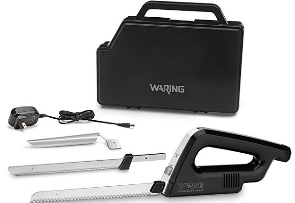 Waring WEK200 Rechargeable and Cordless Electric Knife