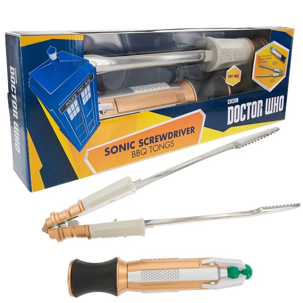 Doctor Who Sonic Screwdriver Kitchen Tongs