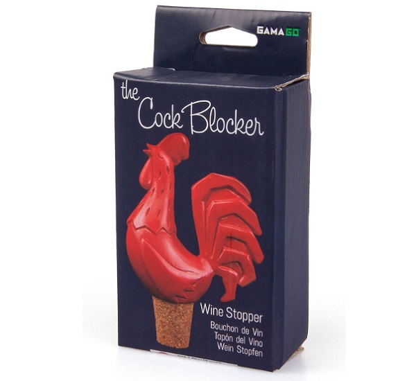 The Cock Blocker Novelty Bottle Stopper