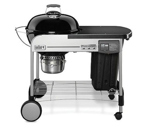 Weber 15501001 Deluxe Charcoal BBQ Gril