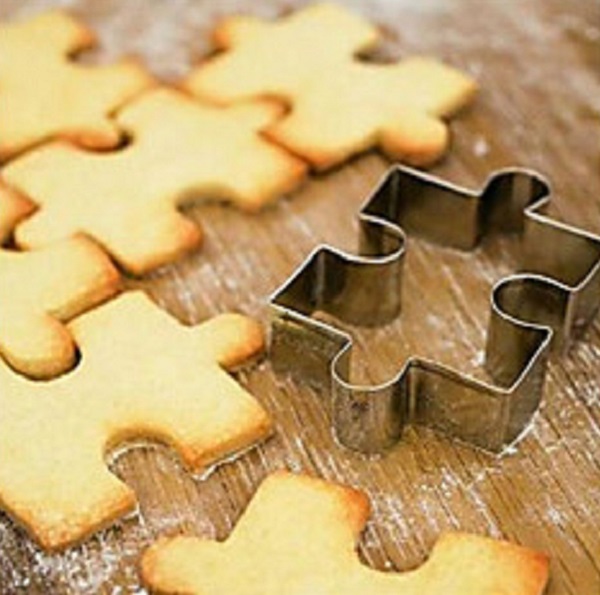 Puzzle Shaped Cookie Cutter