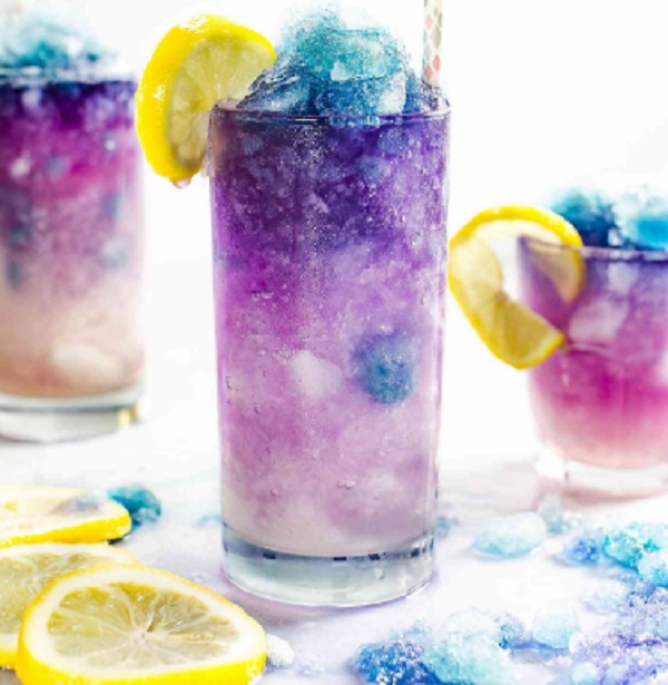Galaxy Lemonade Slushie
