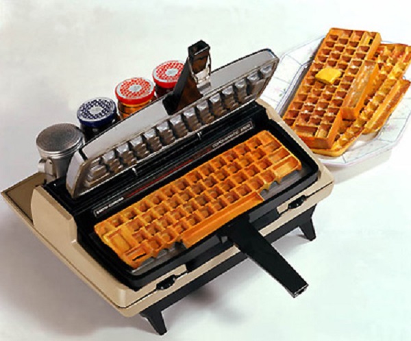 Keyboard Waffle Quick Maker Kitchen Gadget
