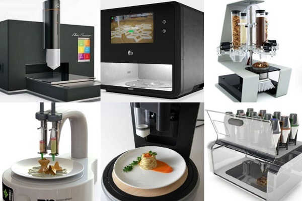 Ten 3D Food Printers That Might Be Coming to a Kitchen Near You