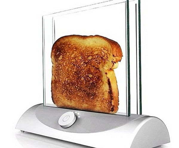 Transparent Glass Toaster