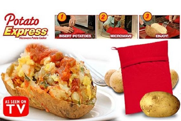 Potato Express Microwave Jacket Potato Bag Cooker