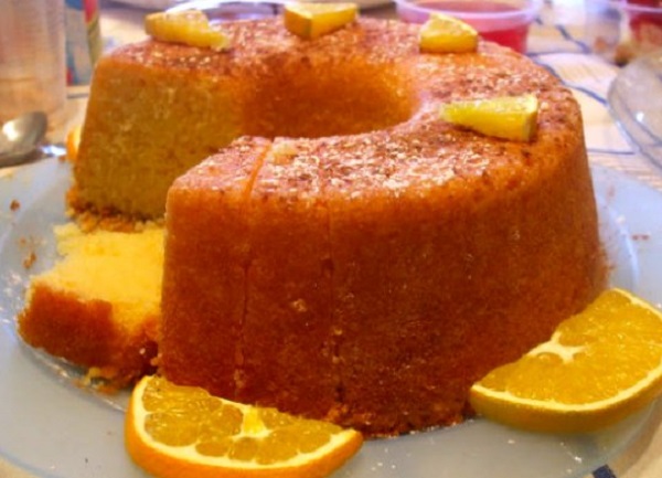 Portuguese Moist Orange Cake