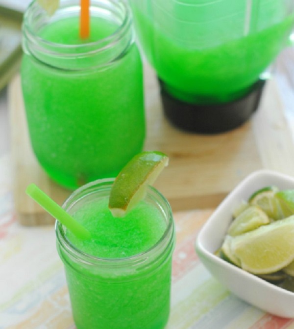 Kool-Aid Lime Slushie