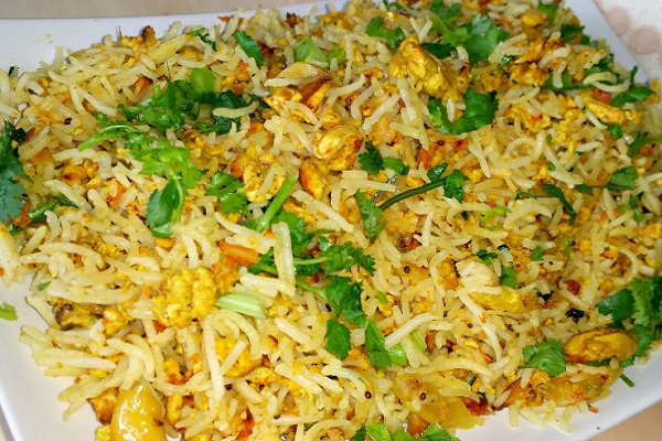 Indian Style Egg Fried Rice