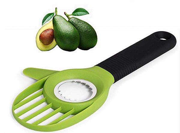 Uniquee 3-in-1 Avocado Tool Slicer, Pitter and Cutter