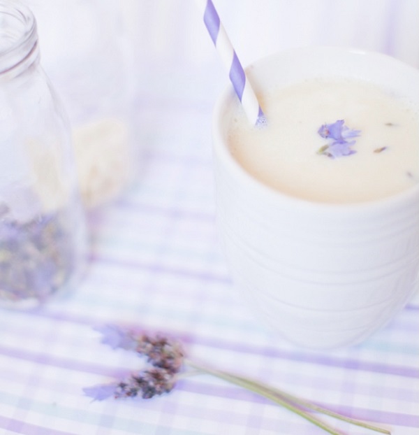 Lavender White Hot Chocolate