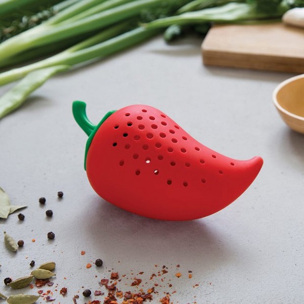 Chili Pepper Shaped Silicone Herb and Spice Infuser