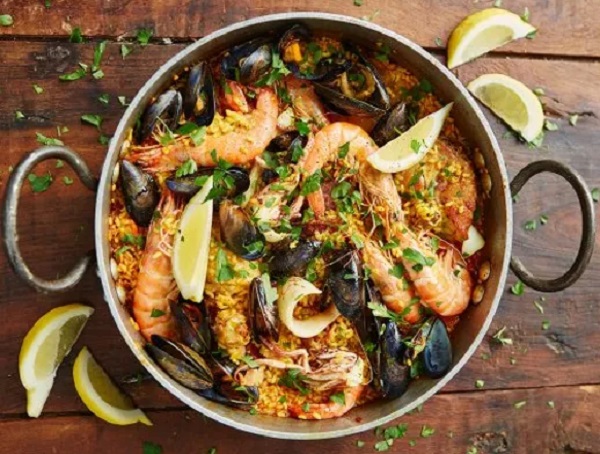 Chicken Seafood Paella