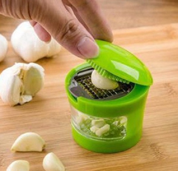 Small Multi-function Garlic Press