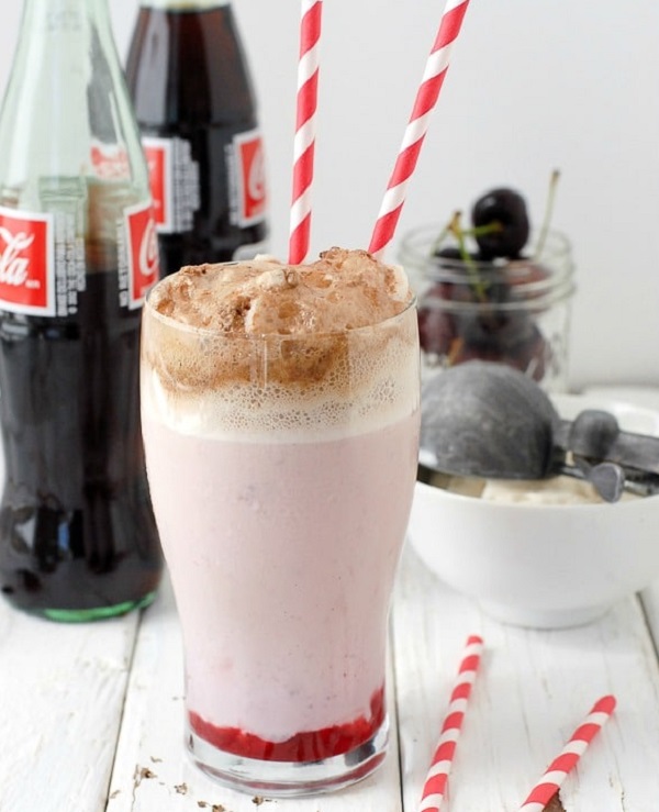 Cherry Coca-Cola Milkshake