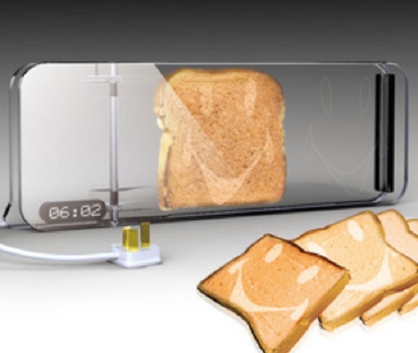Transparent Glass Toaster Concept