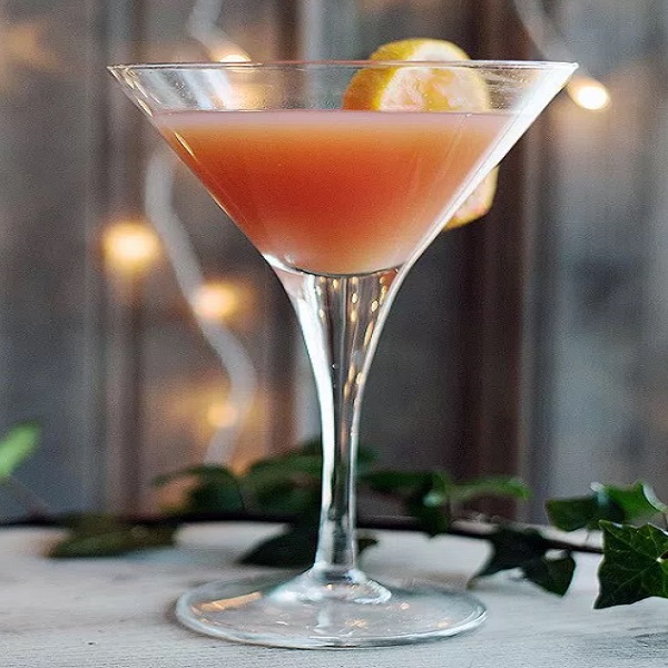 Spiced Blood Orange Martini