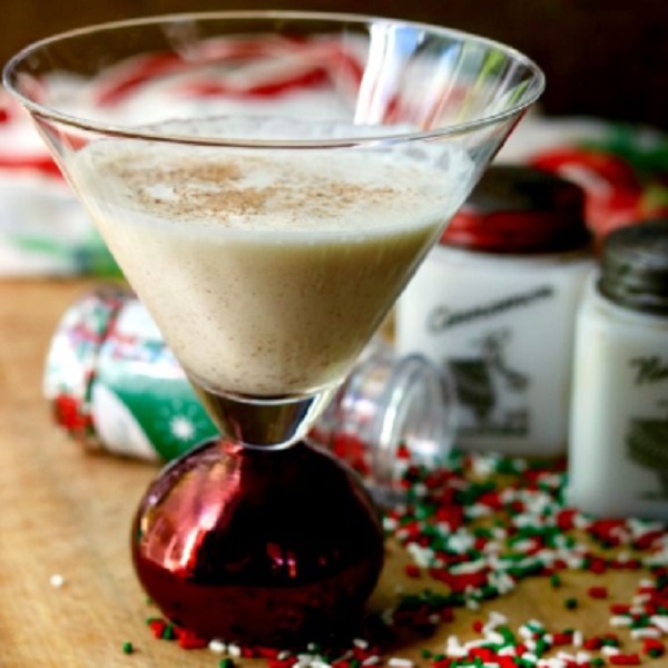 Low Carb Christmas Cookie Martini