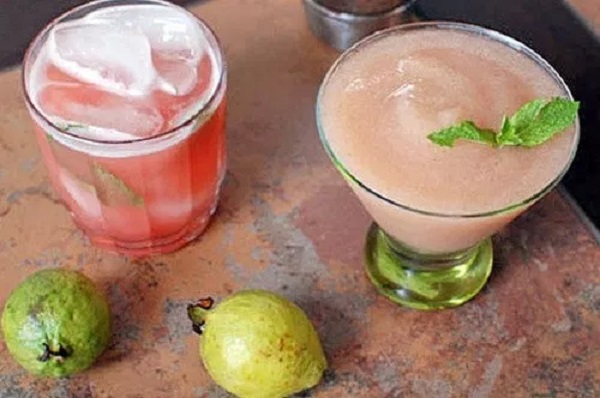 Guava Basil Daiquiri Cocktail