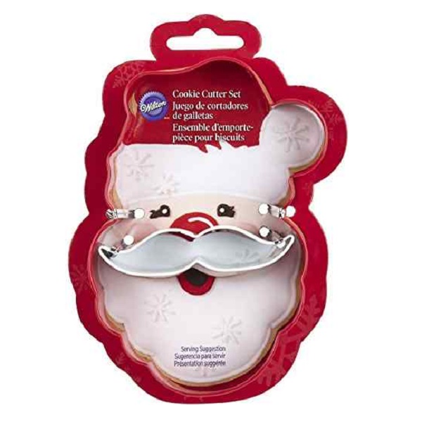 Father Christmas (Santa Claus) Face Cookie Cutter