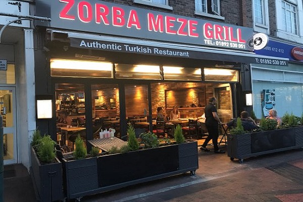 Zorba Meze Grill, Upper Grosvenor Rd, Tunbridge Wells
