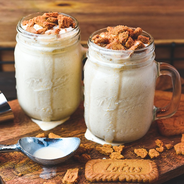 Lotus Biscoff Biscuit & Cream Boozy Milkshake
