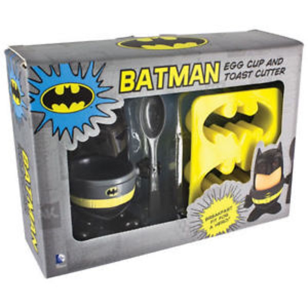 DC Comics Batman Egg Cup and Toast Cutter