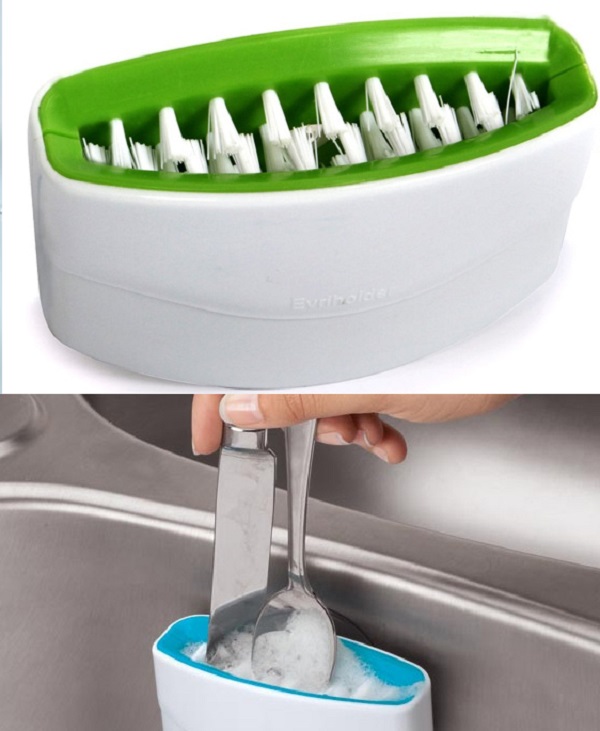 Sink Mounted Cutlery Cleaner