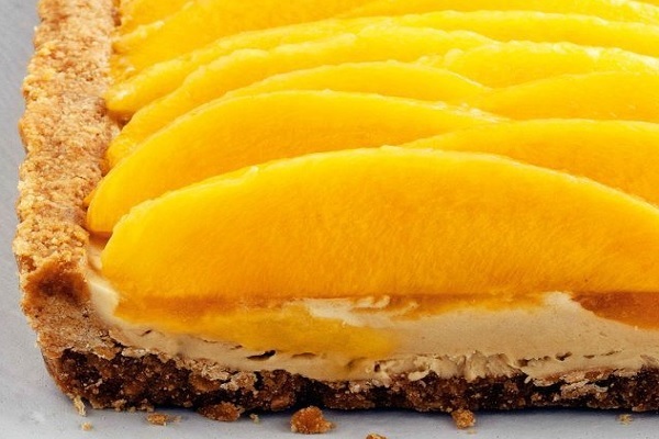 Mango Ice-Cream Tart