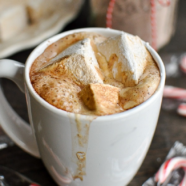 Hot Chocolate and Marshmallows Mix with Powdered Goat Milk