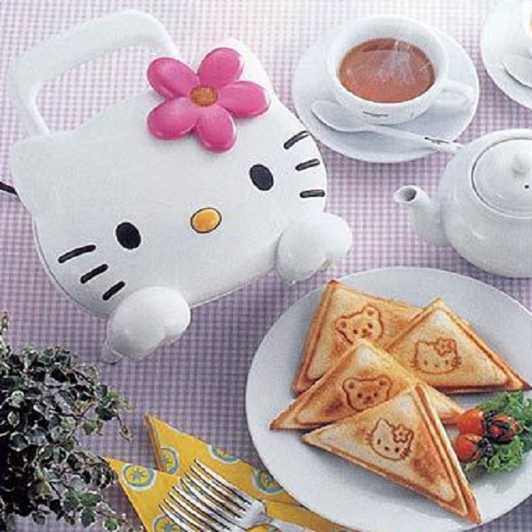 Hello Kitty Grilled Cheese Sandwich Toaster