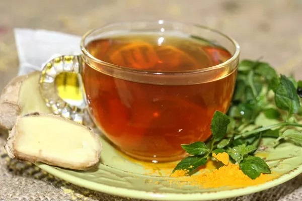 Ginger Mint Turmeric tea