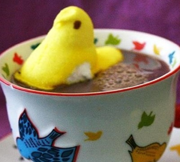 Marshmallow Peeps Hot Chocolate