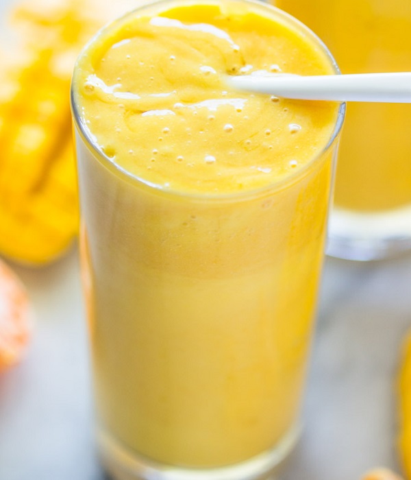 Mango Orange Banana Sunrise Smoothie