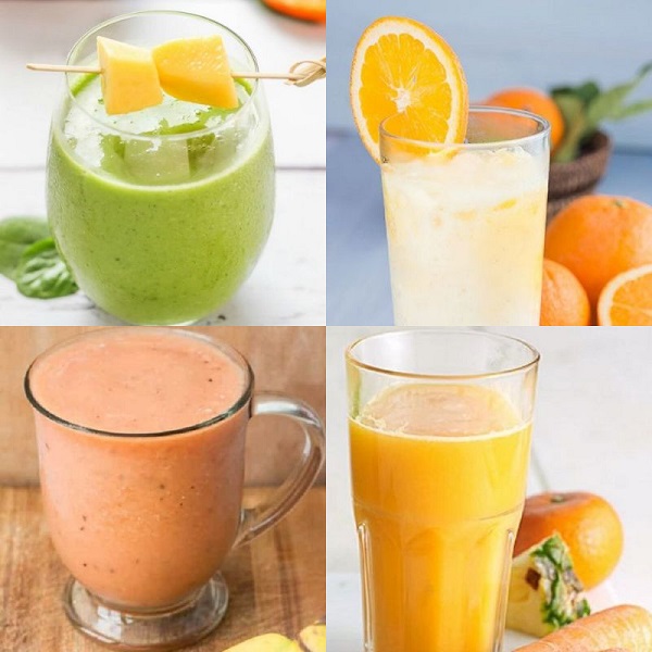 Ten Recipes for Non-alcoholic Drinks Made With Orange Juice