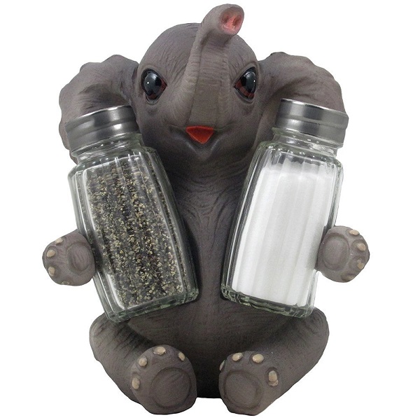 Elephant Salt and Pepper Holder