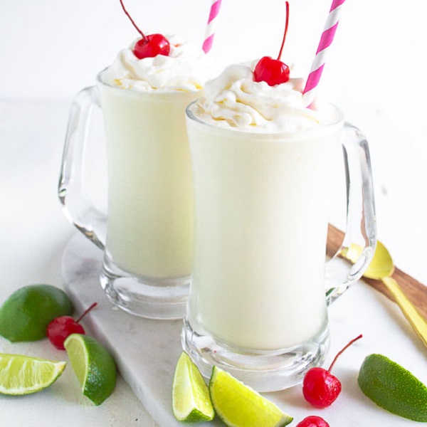 Frosted Key Lime Drink