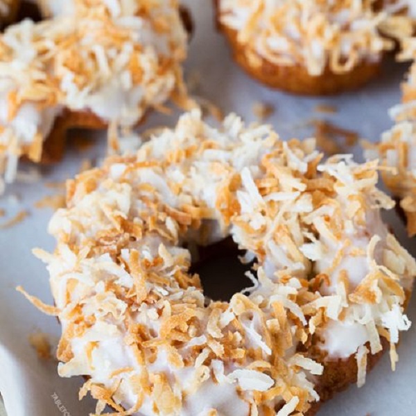 How to Make a Triple Coconut Ring Doughnut