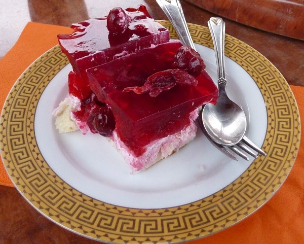 Kazakh Cherry Dessert