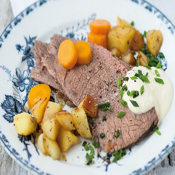 Traditional Austrian Tafelspitz (Boiled Beef)