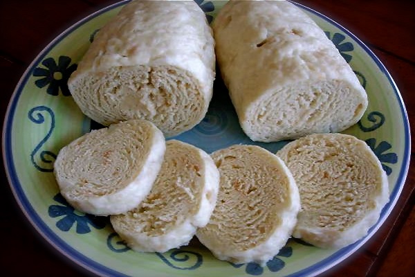 Traditional Czech Houskový Knedlík (Bread Dumpling)