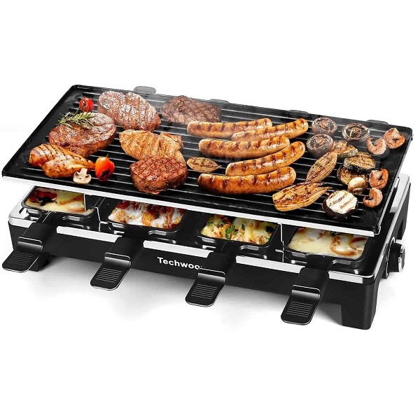 Techwood Non-stick Raclette Grill
