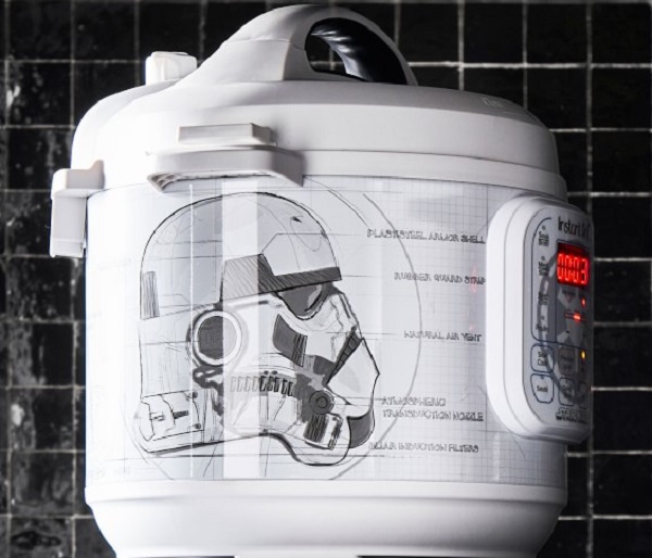 Williams Sonoma Star Wars Stormtrooper Instant Pot Duo 6-Qt